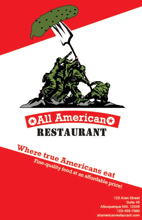 All American Restaurant poster