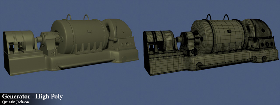 Generator High Poly